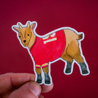 15 Goat Waterproof Vinyl Sticker