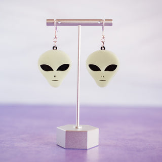 Glow in the Dark Double Layered Alien Dangles 2