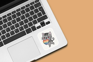Ally Cat Waterproof Vinyl Sticker