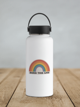 Born This Gay Waterproof Vinyl Sticker