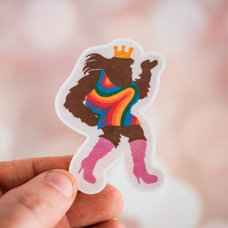 Sasssquatch Waterproof Vinyl Sticker