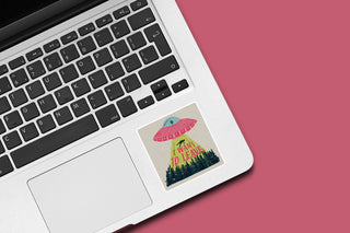 I Want To Leave Alien Waterproof Vinyl Sticker