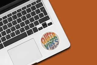 Queer Vibes Waterproof Vinyl Sticker