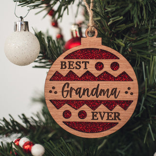 Best Ever Customizable Ornament