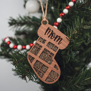 Customizable Stocking Ornament