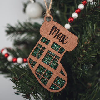 Customizable Stocking Ornament