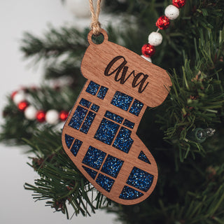 Customizable Stocking Ornament