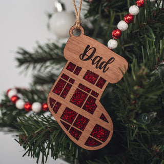 Customizable Stocking Ornament