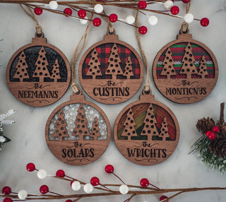 Customizable Family Ornament