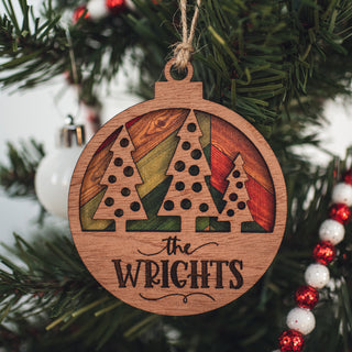 Customizable Family Ornament