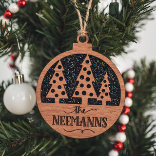 Customizable Family Ornament