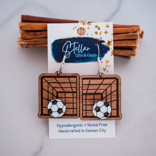 Soccer Ball & Net Dangles