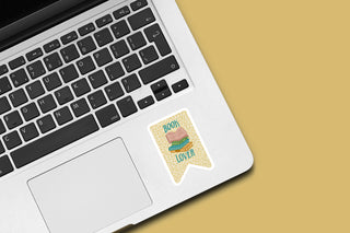 Book Lover Waterproof Vinyl Sticker