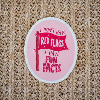 Fun Facts Waterproof Vinyl Sticker