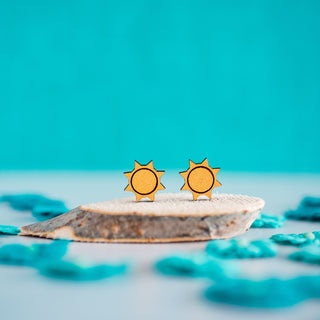 Yellow Sun Studs 2