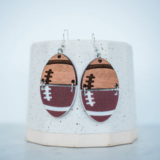 Football Split Dangles