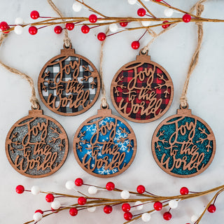 Joy to the World Ornament