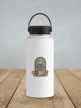 Lived Laughed Loved Waterproof Vinyl Sticker