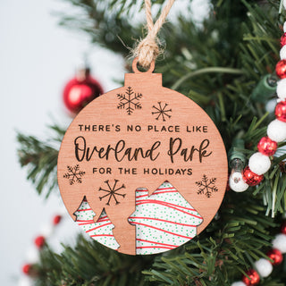 Customizable There's No Place Like Ornament