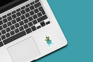 Plant Mom Waterproof Vinyl Sticker