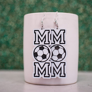 Soccer Mom Letter Dangles