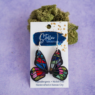 Stained Glass Butterfly Wings