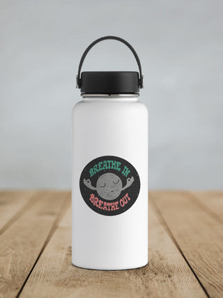 Breathe In Breathe Out Moon Waterproof Vinyl Sticker