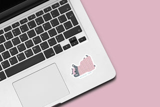 Weekend Vibin' Cat Waterproof Vinyl Sticker