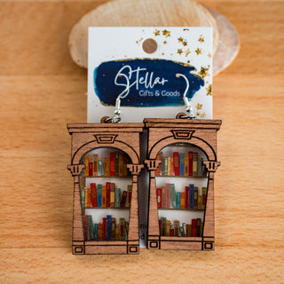 Book Case Layered Dangles