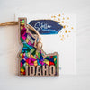 Stained Glass State Ornaments