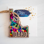 Stained Glass State Ornaments