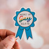 Woke Up Gay Again Waterproof Vinyl Sticker