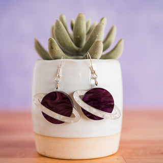 Purple Pearl Planet Dangles2