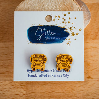 Yellow School Bus Studs