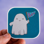 Boo Ghost Waterproof Vinyl Sticker