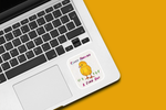 Cluck Around & Find Out Chick Waterproof Vinyl Sticker