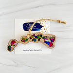 Stained Glass State Ornaments