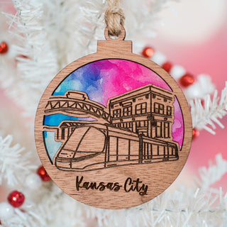 City Market Ornament - Cotton Candy Sky
