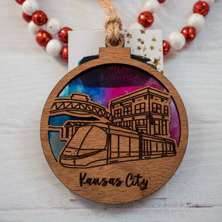 City Market Ornament - Cotton Candy Sky