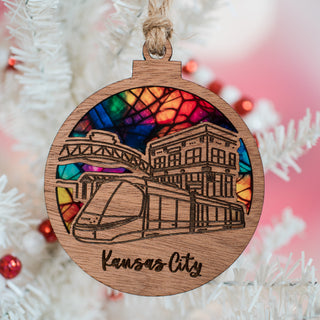 City Market Ornament - Rainbow Pebble