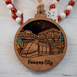 City Market Ornament - Rainbow Pebble