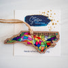 Stained Glass State Ornaments