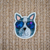 Galaxy Sunglasses Dog Waterproof Vinyl Sticker