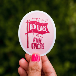 Fun Facts Waterproof Vinyl Sticker