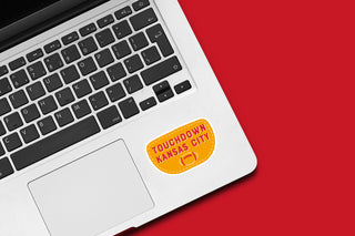 Touchdown Kansas City Waterproof Vinyl Sticker