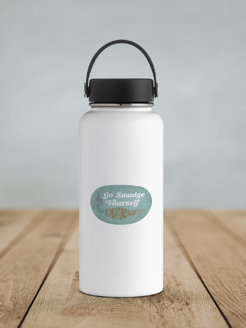 Go Smudge Yourself Waterproof Vinyl Sticker