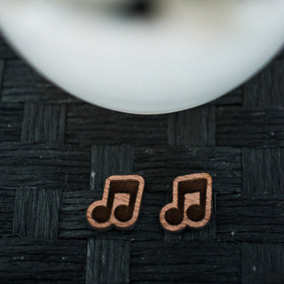 Music Note Wood Studs