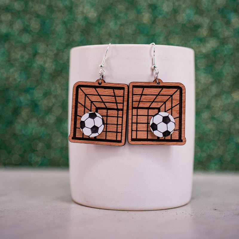 Soccer Ball & Net Dangles