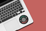 Breathe In Breathe Out Moon Waterproof Vinyl Sticker