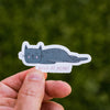 Wild at Heart Cat Waterproof Vinyl Sticker